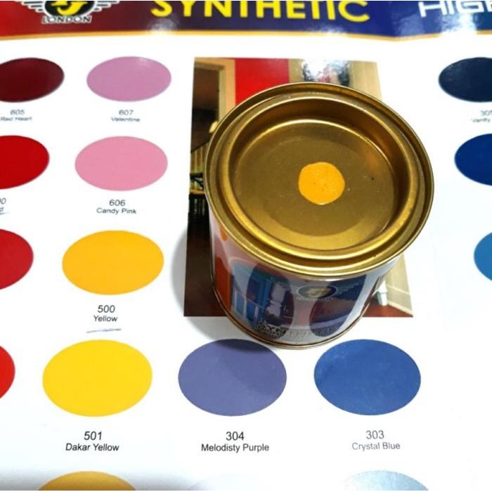 

Cat Besi/Cat Minyak Synthetic Rj London 100ML