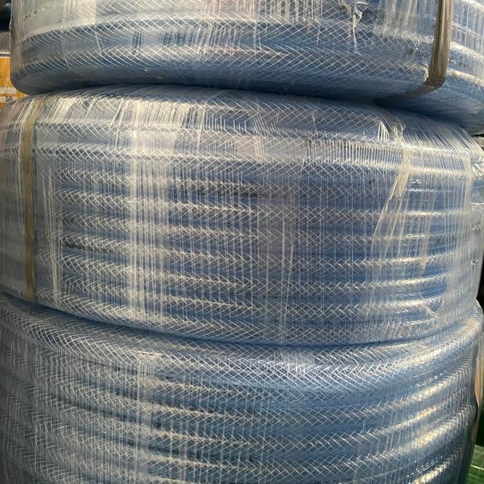 Paling Berkualitas Selang Air Serat Benang 5/8" Merk San San Dari Cobra 100Mtr Kran Air