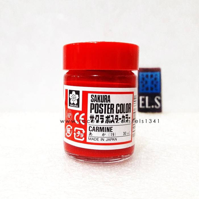 

Sakura Poster Color 30 ML Carmine (Cat Poster)