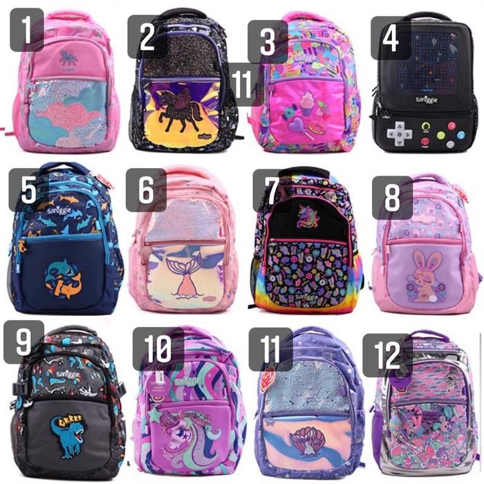 Terlaris Tas Smiggle Backpack Cowo Cewe/Tas Sekolah/Tas Ransel