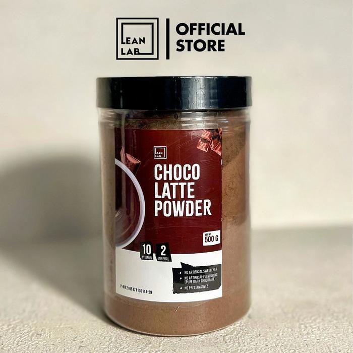 

Leanlab Bubuk Minuman Chocolate Latte Premium Drink Powder 500G - Tanpa Pemanis Buatan Dan Gawet