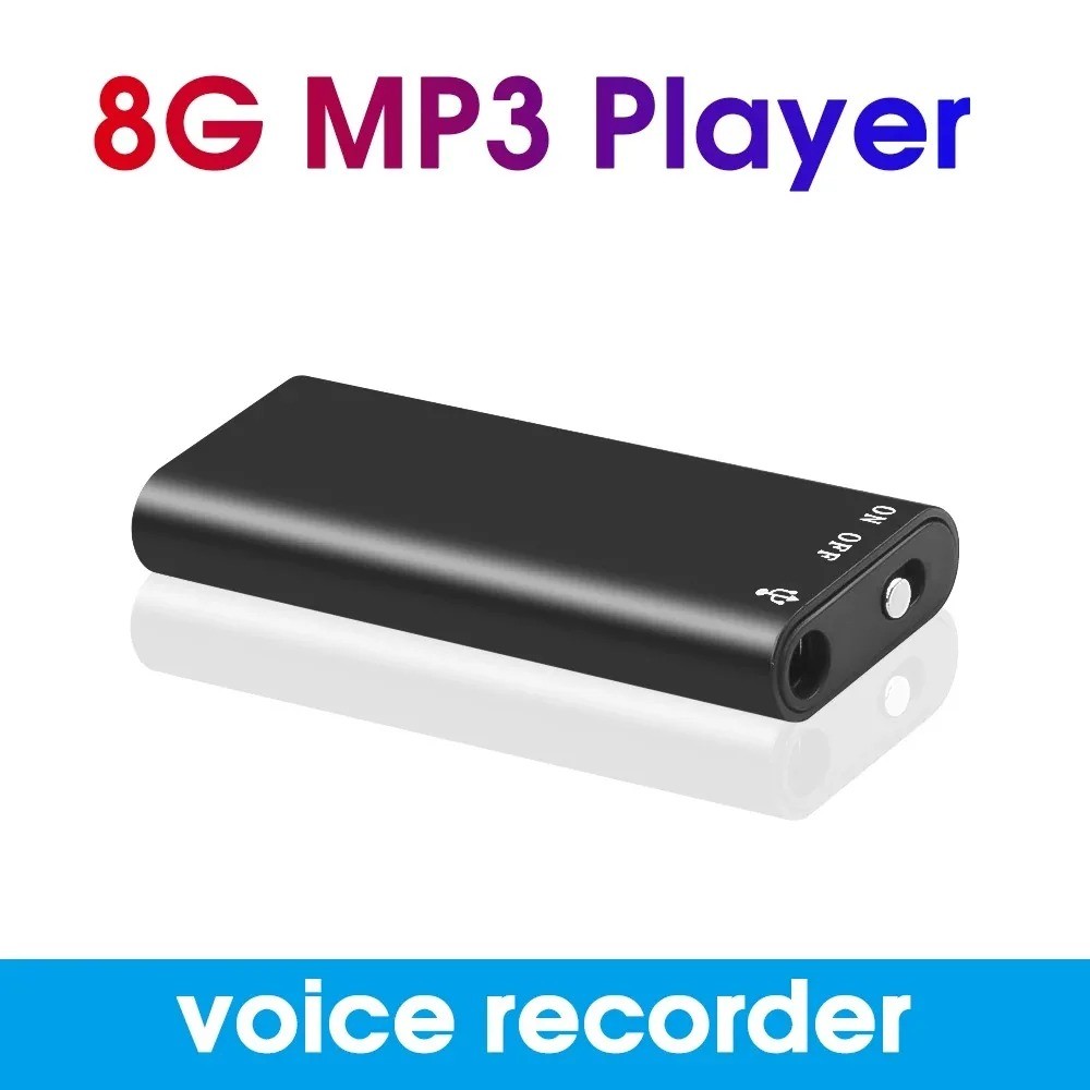 Professional Mini 8GB 16GB 32GB Voice Digital Audio Voice Recorder Mp3 Player Tape recorder with USB