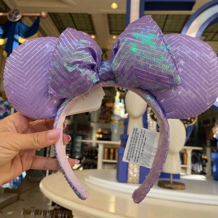 Bando Headband Minnie Mouse Purple Original Disney.