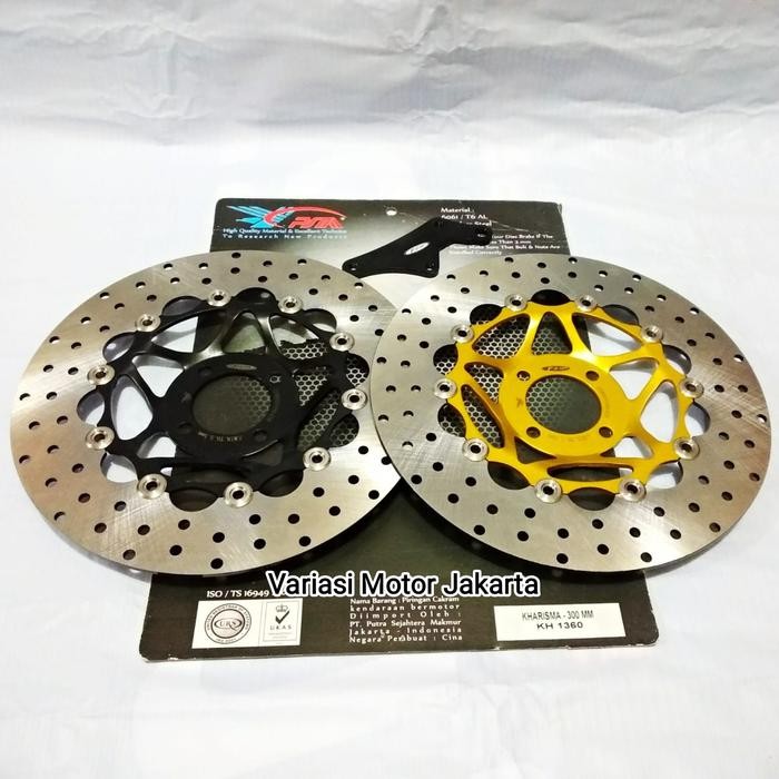 Langsung diproses Disk Piringan Depan Kharisma-Supra X 125- Fit Mew PSM 300mm
