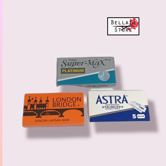 Silet Astra Superior Stainless / Pisau Silet Cukur Astra