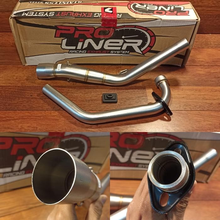 PIPA LEHERAN KNALPOT SAJA CB150R OLD DIAMETER 50MM - ORIGINAL PROLINER