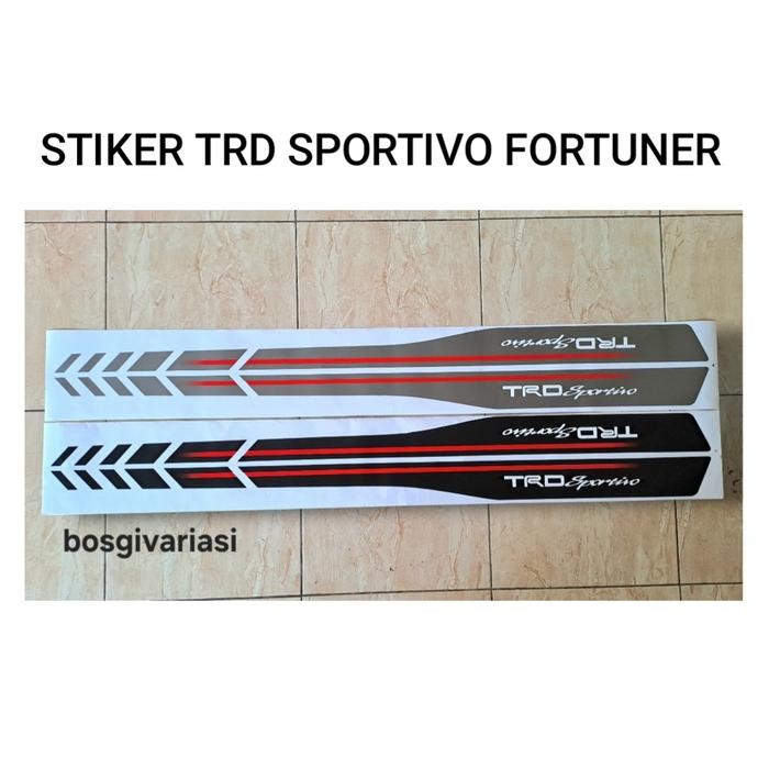 Stiker Fortuner vrz 2021 / sticker fortuner 2020 / sticker fortuner trd / Stiker trd fortuner vrz