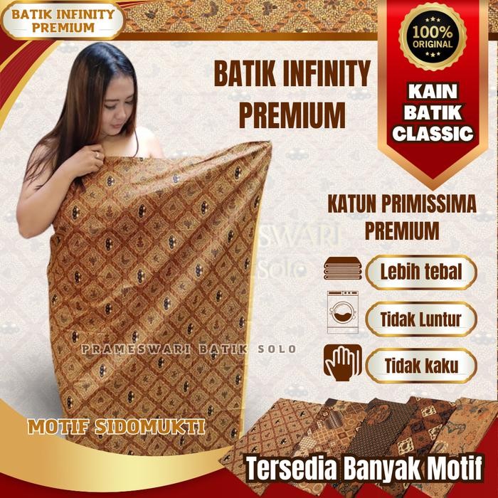 ASLI Kain Jarik Batik Klasik Motif Sidomukti Jarit Lahiran Sewek Orangtua READY STOCK