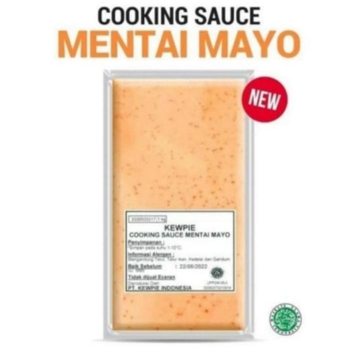 

DISKON Kewpie Cooking Sauce Mentai Mayo 1kg - Saus Mentai READY STOCK