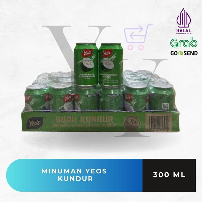 

[KALENG] 1 Dus Isi 24 Kaleng Yeos Minuman Kundur / Winter Melon Drink 300 ml