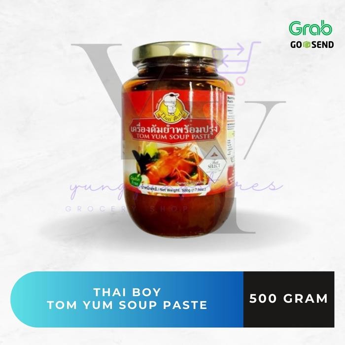

Thai Boy Tom Yum Soup Paste / Bumbu TomYum / Tomyam 500 gram