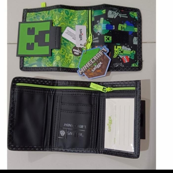 Minecraft Ori Smiggle Wallet/ Dompet Minecraft/ Kado
