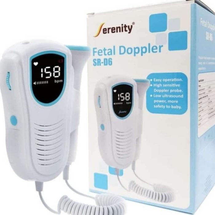 Dopler Serenity - Fetal Dopler Serenity Sr-D6 Doppler Serenity Lcd