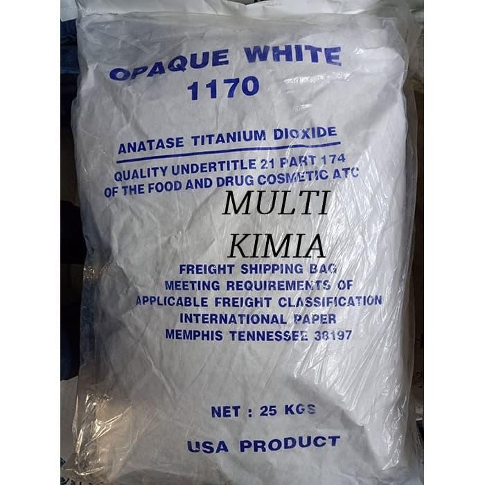 

Opaque White 1170 / Pemutih Makanan / Titanium Dioxide Food Grade