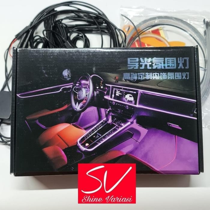 Ambient Light Atmosphere Lamp Laser Rgb Interior Mobil Gratisongkir