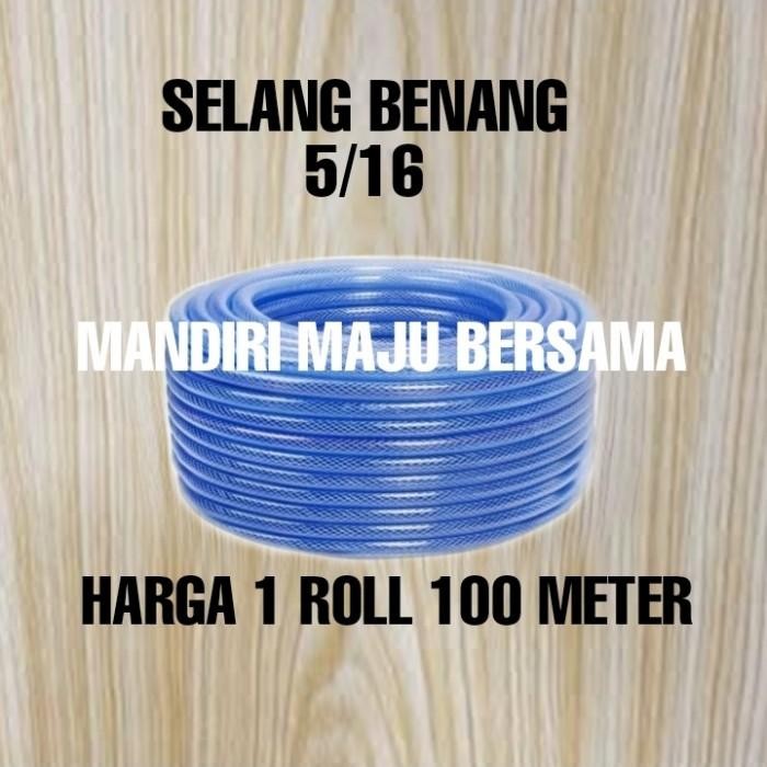 1 Roll Selang 5/16 / Selang Air Pompa Dc / Irigasi New Stok