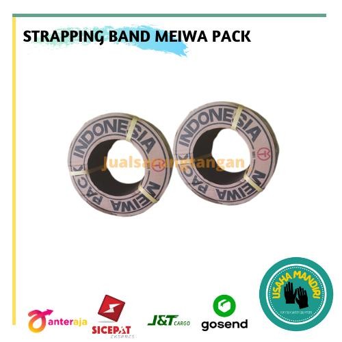 TERLARIS Meiwa Strapping band kuning 15 mm