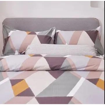 Linotela Bedding Set Sprei Katun Bedding Set 7 Pcs Sprei Duvet Cover