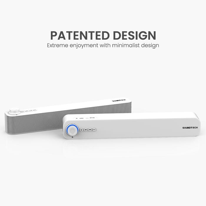 Soundtech Bluetooth Wireless Soundbar Speaker Aux Mini Audio