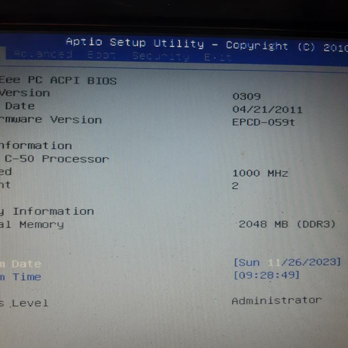 Jual asus eeepc 1015 AMD c-50 mainboard