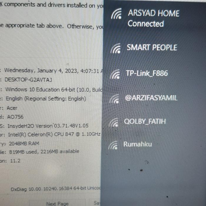 Jual mobo acer aspire one 756