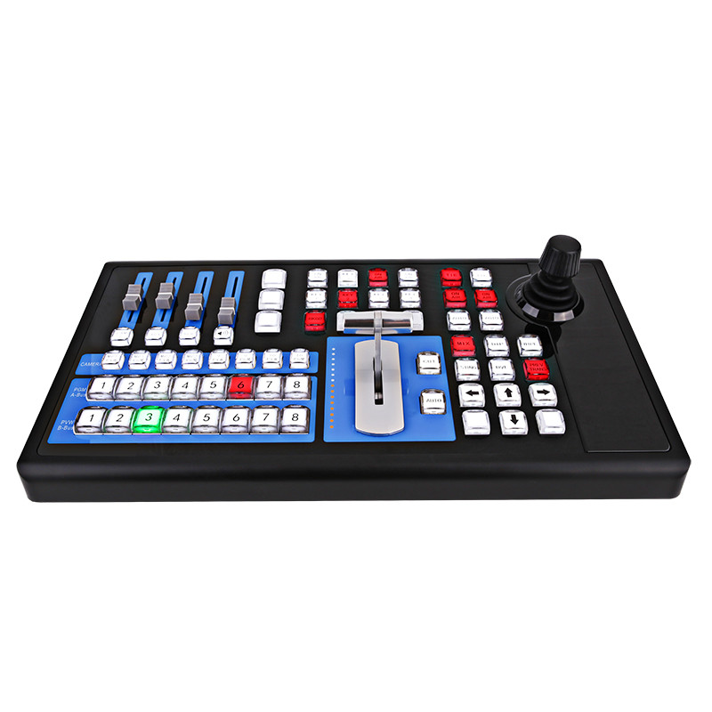 USB Vmix Controller PTZ Joystick Console VISCA Camera Pelco PTZ Control MIDI Vmix USB Plug and Play