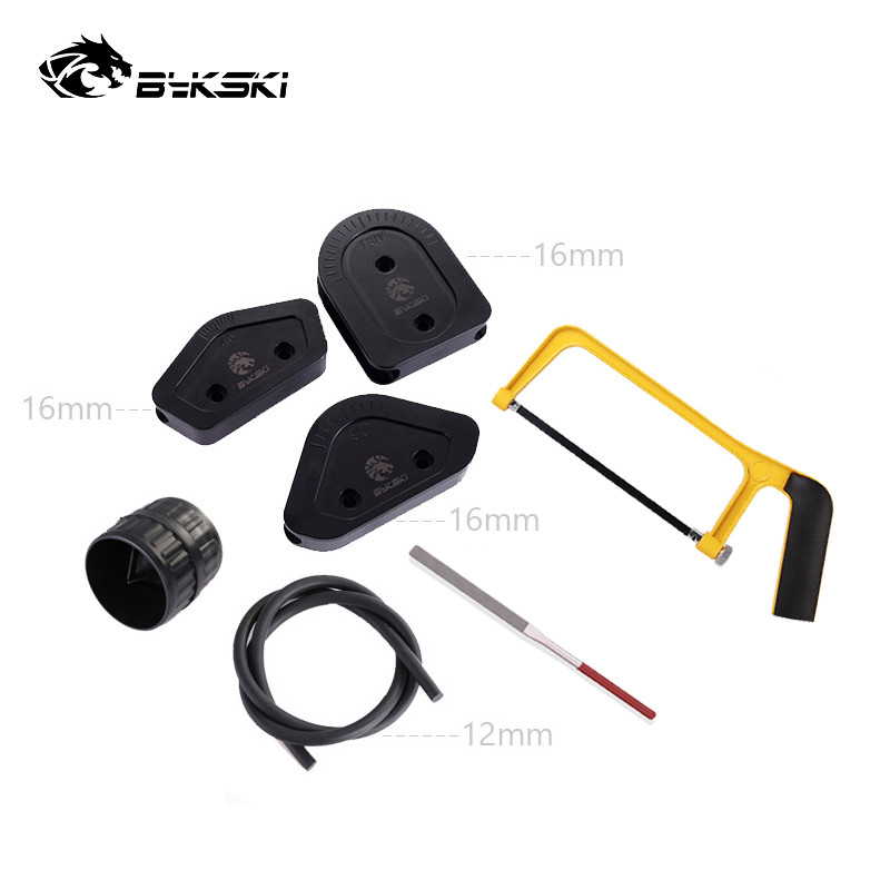 Bykski OD 12mm OD14mm OD16mm Acrylic Hard Tube Cutter Bending Mould Kit Silicone Bar Computer Liquid