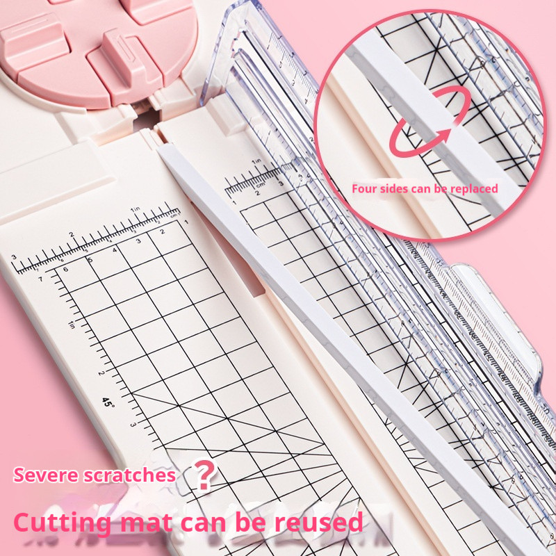 

Multi-Function 3cm Paper Cutter Creasing Machine 360-Degree Rotary Paper Cutter 4 In 1 For