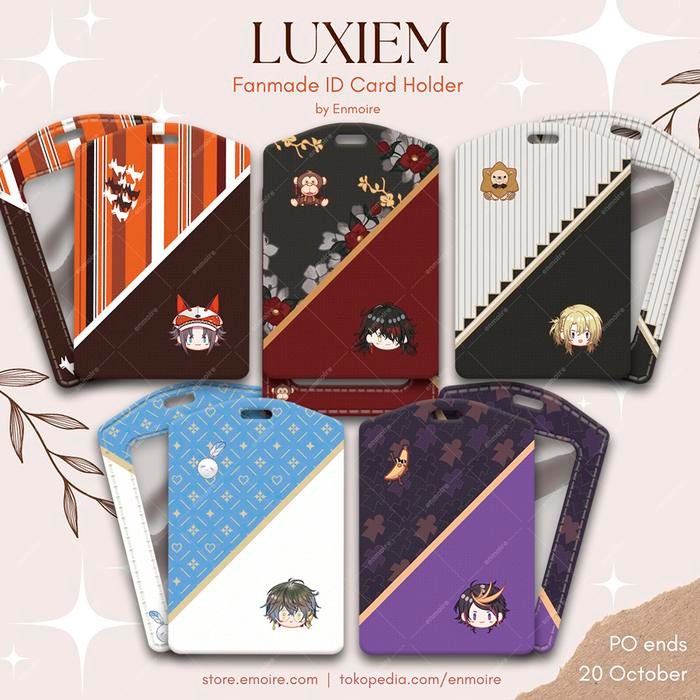

READY NijisanjiEN LUXIEM Fan ID Card Holder NEW