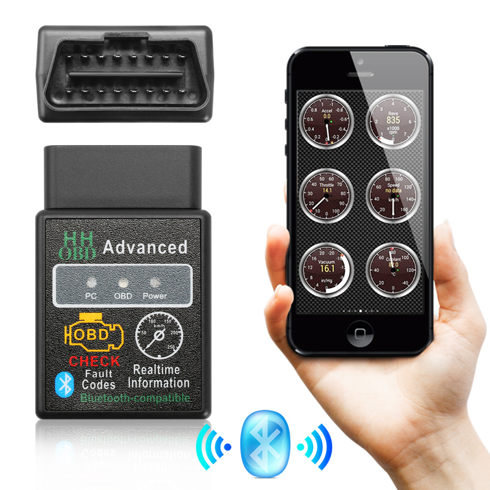 Elm327 Bluetooth-Compatible Obd2 Obdii Car Diagnostic Tool For Vw Polo Golf 4 5 6 7 Beetle Mk3 Mk4