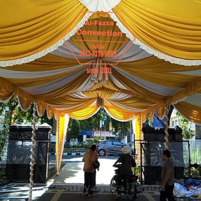 Plafon tenda dekor 4x6