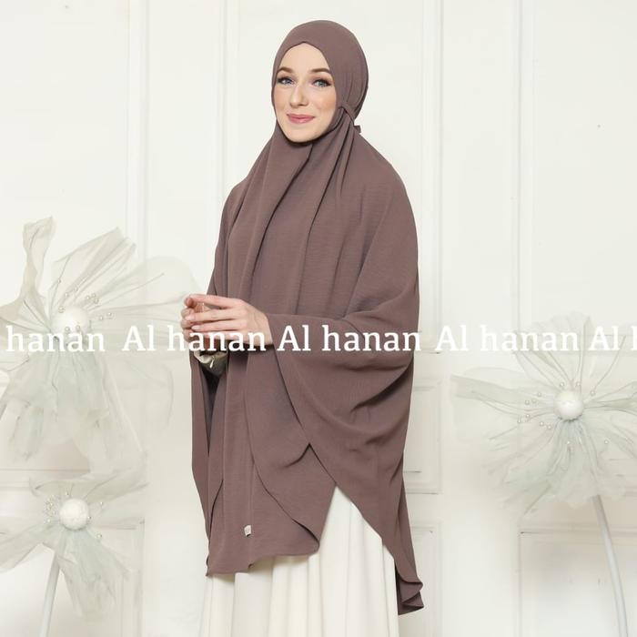 (Allthebest) Bergo Maryam Jumbo XXXL Crinkle Premium/Bergo Maryam Tali Jumbo