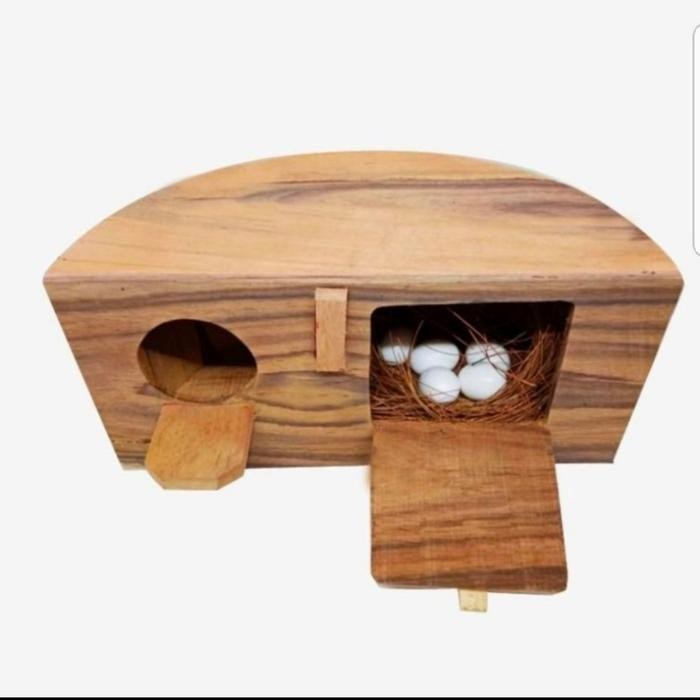 GLODOK SETENGAH LINGKARAN/ SARANG BERTELUR BURUNG LOVEBIRD,PARKIT, DLL