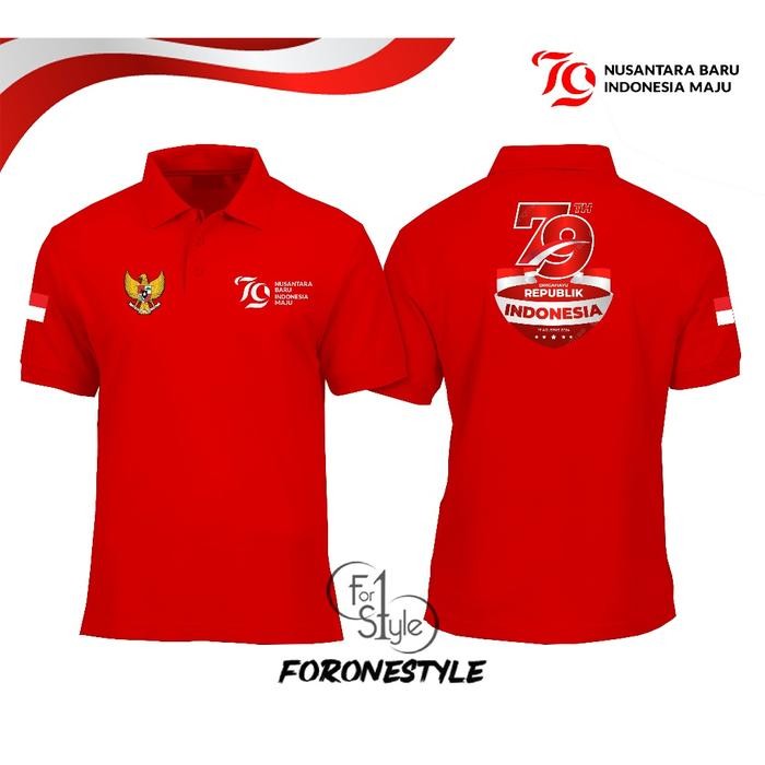 (Allthebest) kaos 17 agustus 2022 baju agustus dirgahayu indonesia lengan panjang