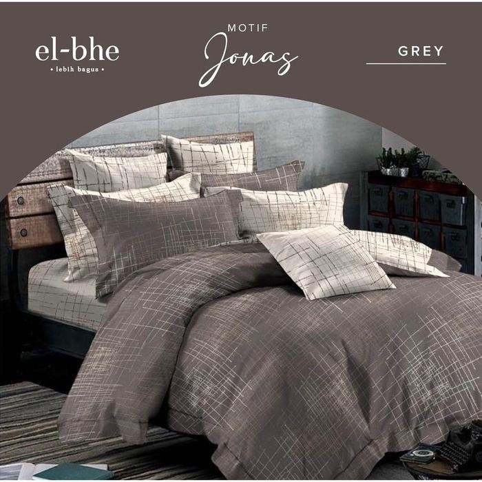 Sprei Set Katun ELBHE Motif Jonas