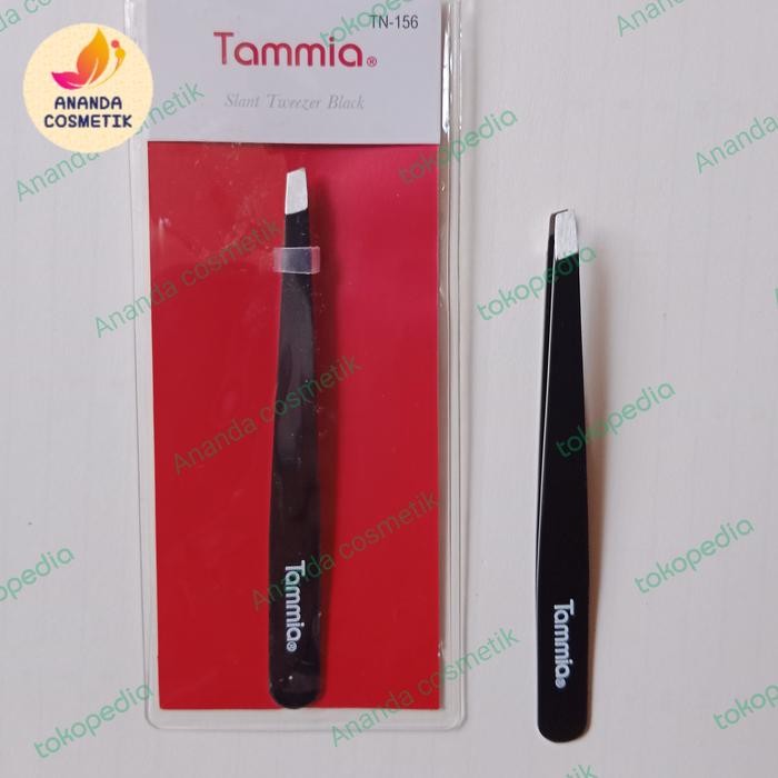 TAMMIA TN 156 - PINSET CABUT ALIS KETIAK UBAN KUMIS - CATUTAN HITAM