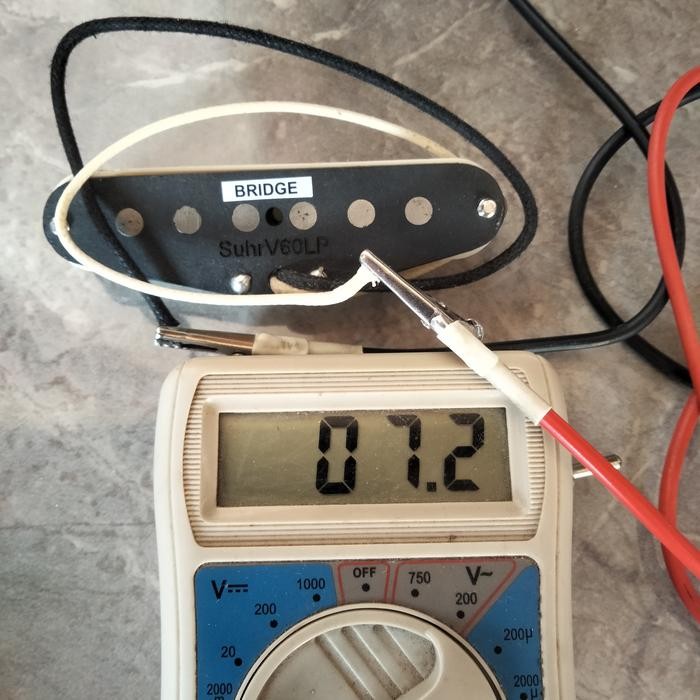 Jual pickup Suhr V60LP original