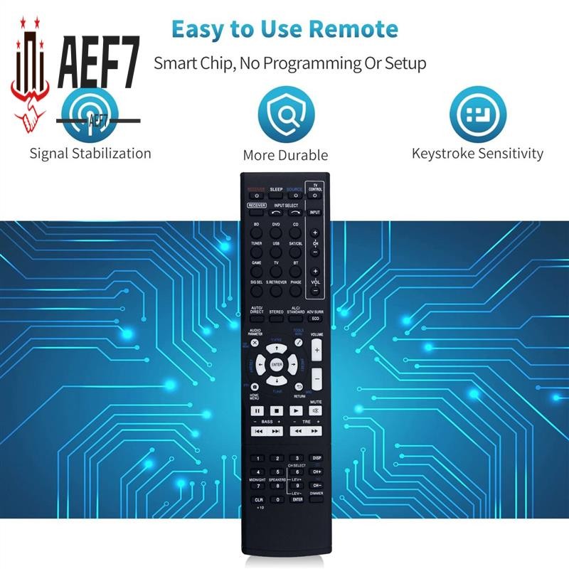 AEF7-Replace AXD7741 Remote For Pioneer AXD7395 VSX-503-K VSX-531-K VSX-530-K VSX-531 AV Receiver