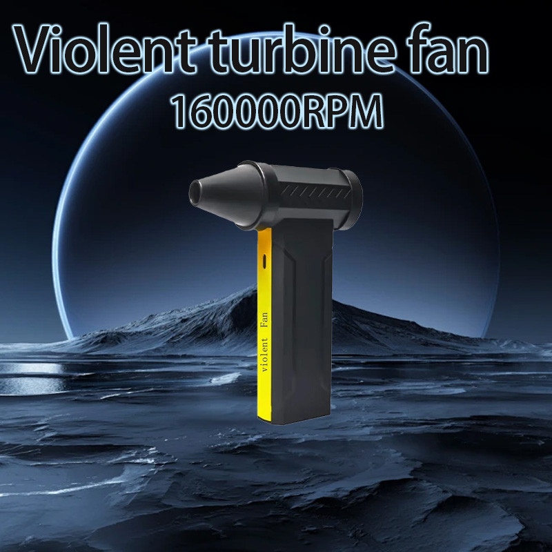 IMPORT 160000 RPM Brushless Motor Electric Turbo Jet Fan High-Speed Turbo Violent Fan USB