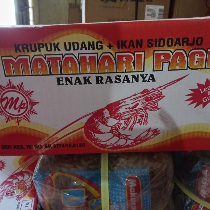 

kerupuk udang matahari pagi