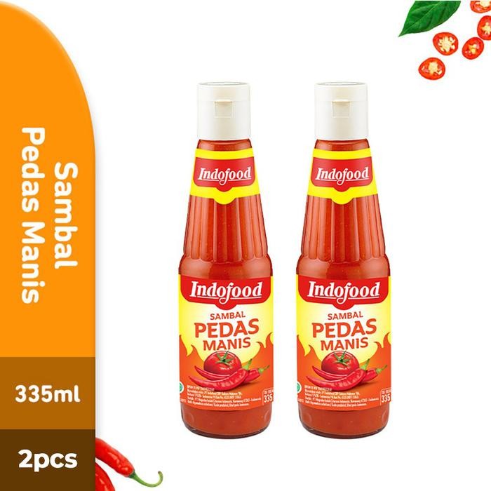 

Sambal Indofood Pedas Manis Pet 335 ML (2 PCS)