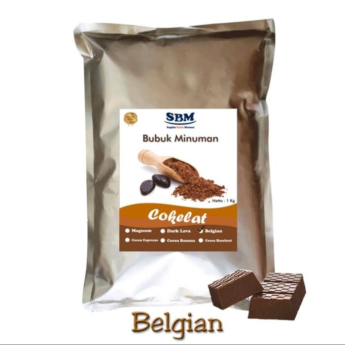 

Bubuk Minuman Belgian Chocolate Powder Drink Premium Taste Cokelat