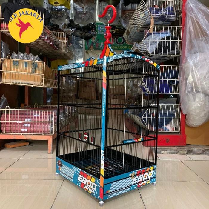 SANGKAR KANDANG KOTAK EBOD JAYA DECAL RUJI FIBER NO 2