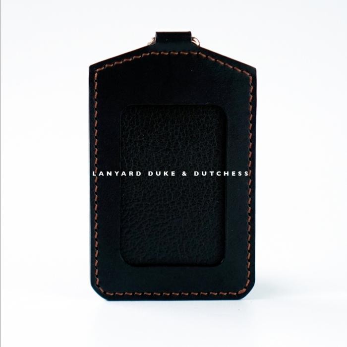 

Whitehouse Lanyard - ID Card Holder - Black Buttero