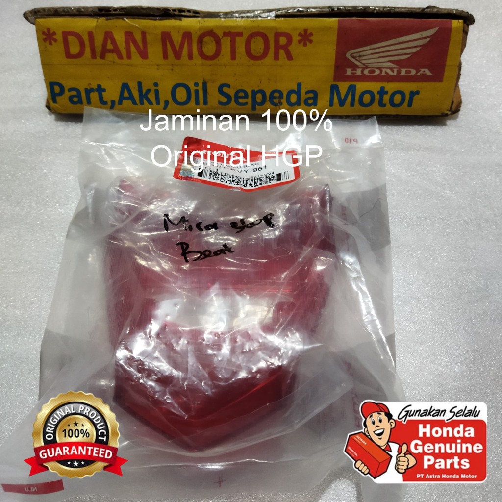 AHM 33701KVY961 MICA STOP H BEAT KVY MERAH ORIGINAL