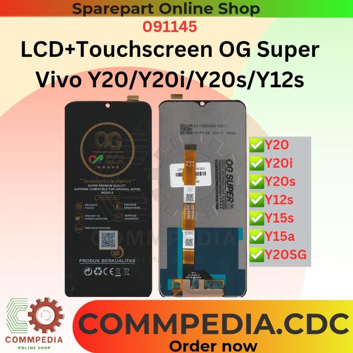 LCD Vivo Y12s/Y20/Y20i/v2027 +Touchscreen
