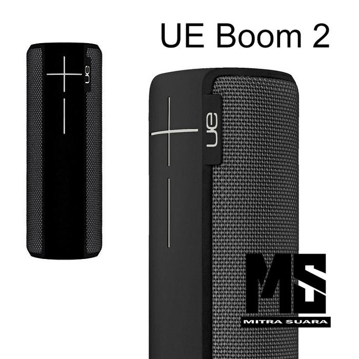 UE Boom 2 Wireless Bluetooth Speaker Waterproof - Black Berkualitas Terbaru
