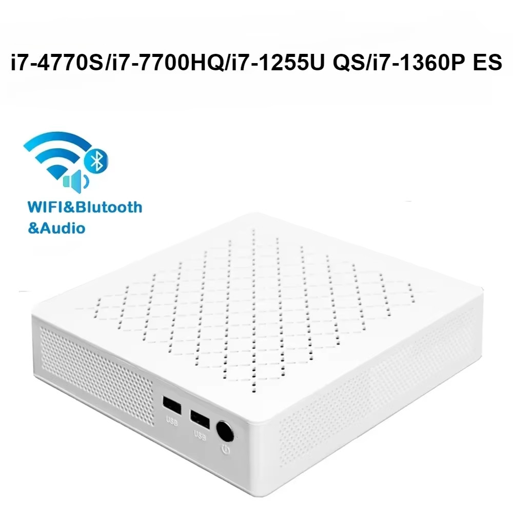 SZBOX Intel i7-4770S/i7-7700HQ/i7-1255U QS/i7-1360P ES Mini PC Windows 11 DDR4 PCIe3.0 SSD Wifi BT D
