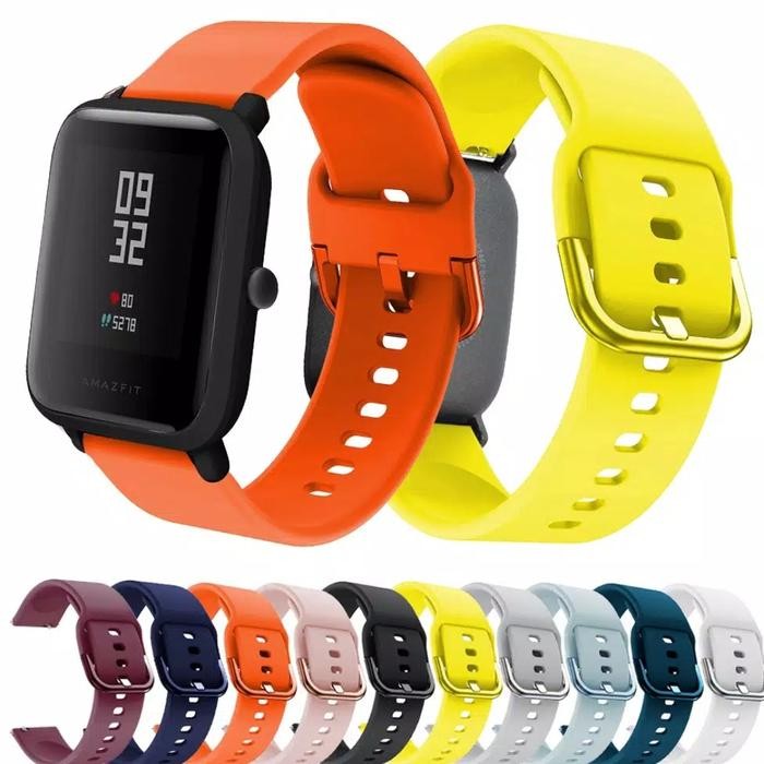 Amzfit Bip-Amazfit Bip Lite-Amazfit Bip S-Strap Slicon-Tali jam tangan