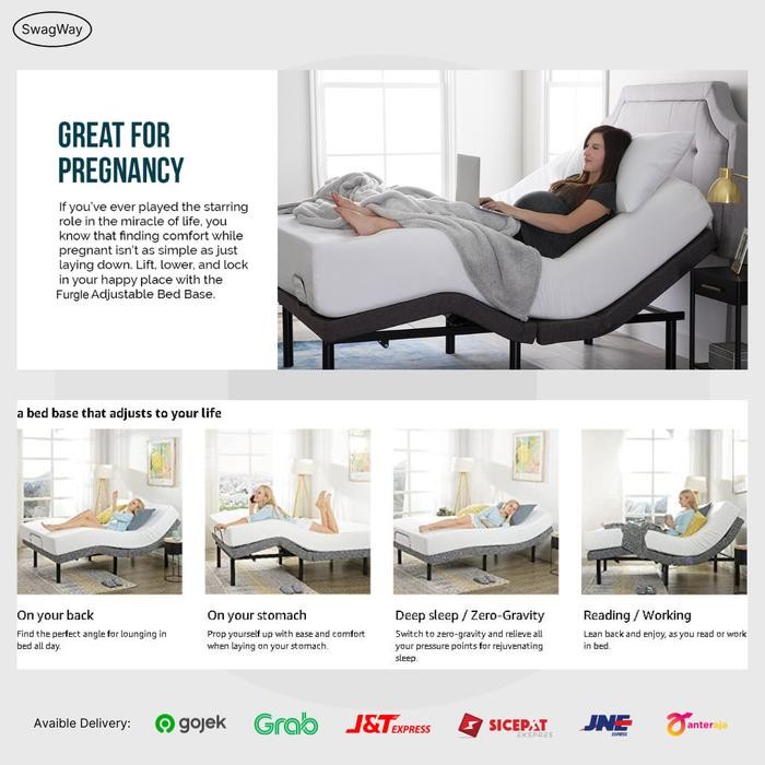 Kasur Lipat Listrik Ranjang Elektrik Foldable Bed Electric Rumah Sakit